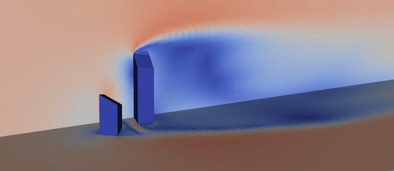 Wind load calculation using CFD - IdealSimulations